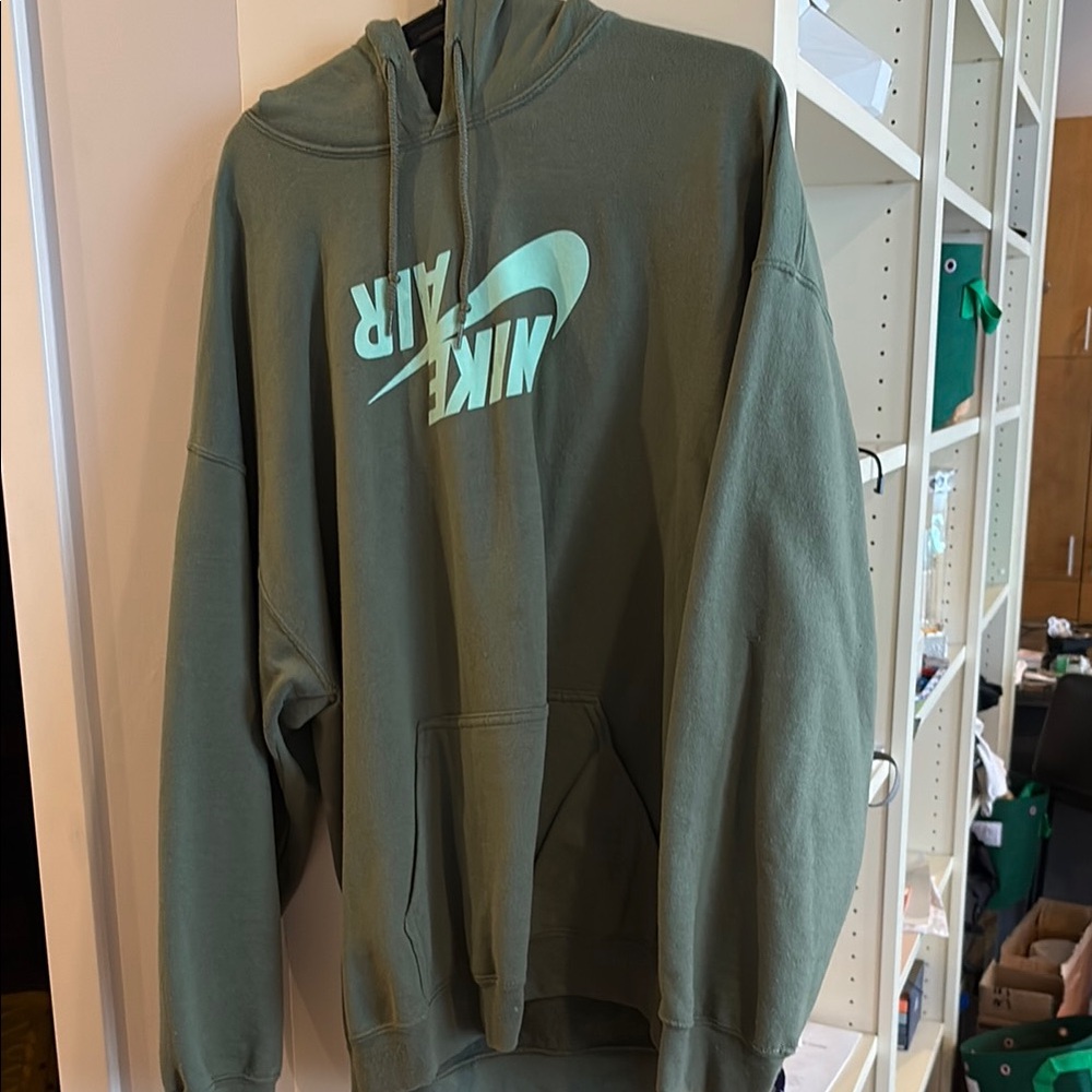 Travis Scott Jordan/ Nike Olive Green Air Highest Hoodie